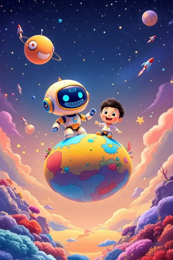 星际小英雄 - 动画电影海报