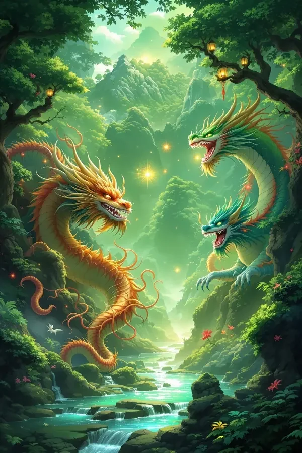 奇幻森林 - 动画电影海报