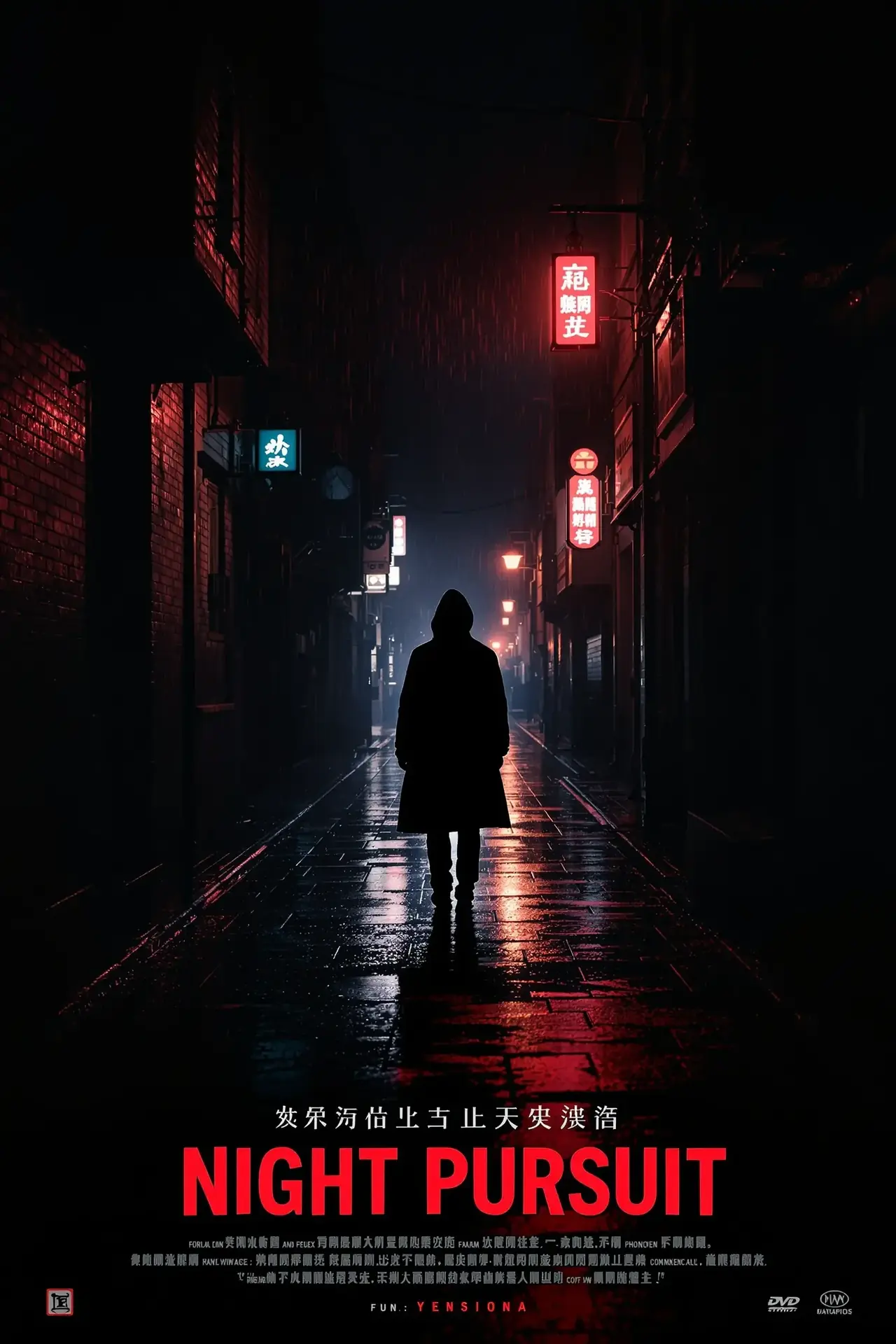 暗夜追凶 - 动作电影海报